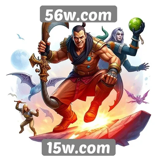 Comparativo de jogos disponíveis no 56w.com