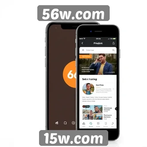 Experiência do usuário no 56w.com em dispositivos móveis